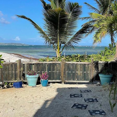 Unique : Pieds Dans L'Eau Face Au Lagon Sainte-Anne (Grande-Terre) Exterior foto